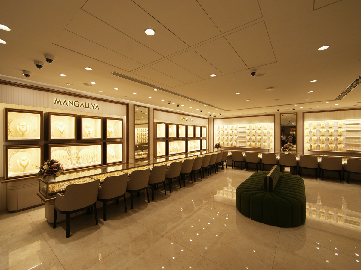 Regal Jewellery at Kammanahalli, Banglore - display