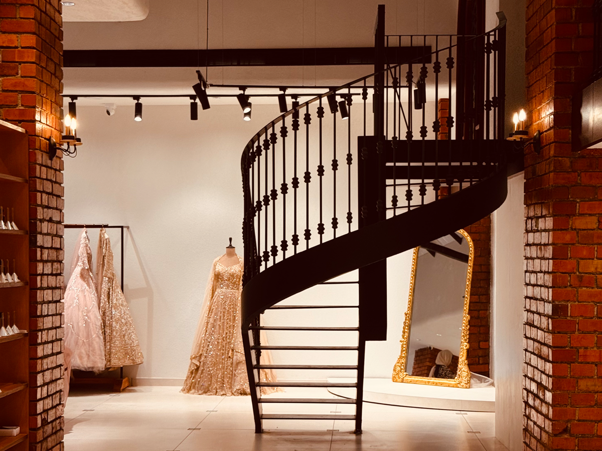 Sona Johar spiral staircase